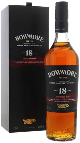 Bowmore 18 Year Old - Sherry Oak Cask - Islay Single Malt Scotch Whisky