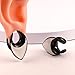 DOEARKO 2PCS Ear Gauges Fashion Conch Shell Saddle Ear Plugs Body Piercing Tunnels 316 Stainless Steel Hypoallergenic Earrings Plugs for Ears Expander Body Jewelry (19mm(3/4