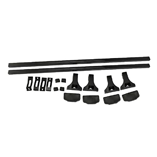 Techo Portaequipajes Barra Transversal para Techo 48' Portaequipajes Techo Barras Cruzadas Techo Coche 48 Pulgadas 35KG/75LBS para Coche/camión/SUV 4 Puertas Barras Transversales