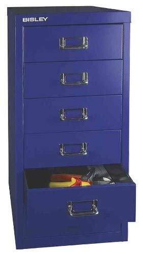 Bisley MultiDrawer 29er Serie, 6 Schubladen Silber