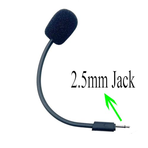 NewTH Microfone de jogo de substituição para JBL Quantum 100 (Q100) fones de ouvido estéreo para jog