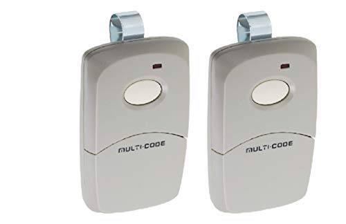 2 Count X 2 Pack Linear Multi-Code Remote Transmitter Gate Garage Opener Brand New