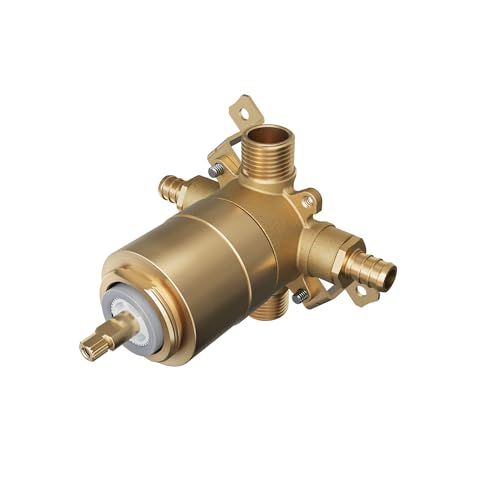 PROFLO PF4001PLS 4001 Series Pressure Balanced PEX Ceramic Tub and Shower Valve without Stops (1/2" Connection) - N/A by PROFLO - Used condition - Image 2