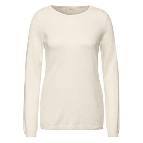 Cecil Women's 301549 Pullover Sweater, Birch White Melange, L Cover