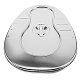 UKCOCO Metall Bettpfanne mit Deckel für Ältere Menschen Geruchsreduzierend Großzügiges...