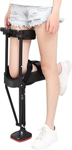 Sxtyfbb SXTYFBB Höhenverstellbare Kniekrücke