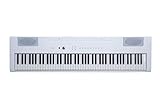 Artesia PA-88H 88-Key Weighted Hammer Action Digital Piano with 16 Dynamic Voices + Power Supply + Sustain Pedal (White)