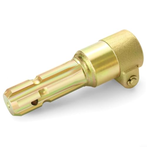 Prolongación toma de fuerza 1-3/8 de acero inoxidable macizo para implementos 6
