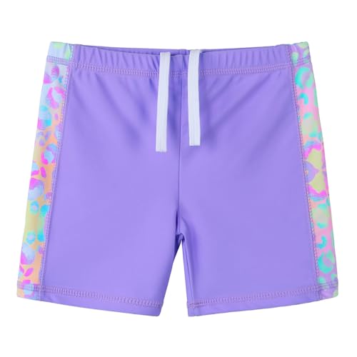 Image of Girls Two Piece Swimsuit Floral UPF 50+ Rash Guard Set Kids Beach Swimwear