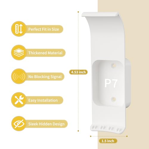 Support eero Pro 7 mural Dunear en ABS de haute qualité compatible routeur Wi-Fi 7 - 4