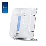 ECOVACS WINBOT W1S Window Cleaner Robot with Dual Water Spray, Electric Window Cleaning Robot with App Control & Smart Path Planning, Anti-Fall Sensors – Ideal for High-Rise & Home Use