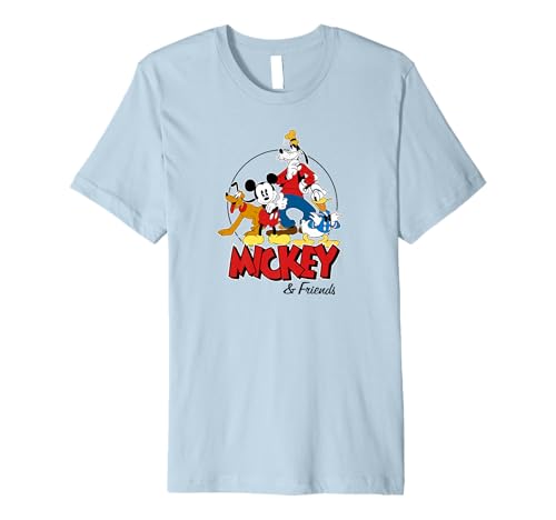 Mickey and the Fellas premium t-shirt vintage col rond coton