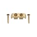 Musiclily Pro 25mm Brass Bass String Guide Retainer Tree for 5-String Electric Bass, Gold