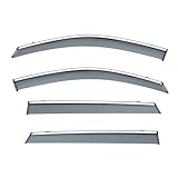 YJTYC Deflectores de Ventana para Coche para Wuling Almaz MK1-CN202S 2018-2025, Deflettore Visiera Finestrino Laterale Auto Weathershileds Guards Vent