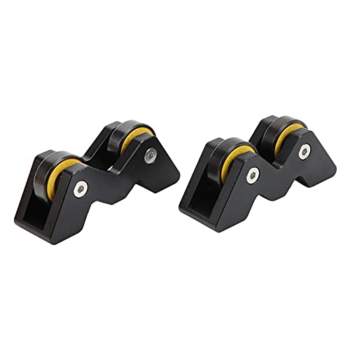 Restokki Aluminium Bearing Billiards Cue Straightness Detector Straightening Calibrator Lightweight Portable Easy to Use Black