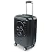 FUL Star Wars Darth Vader 22 Inch Carry On Luggage, Embossed Hardshell Rolling Suitcase with Spinner Wheels, Black
