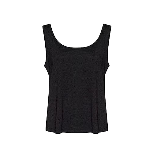 AWDis - Ärmelloses Oberteil für Damen (XS) (Black Heather)