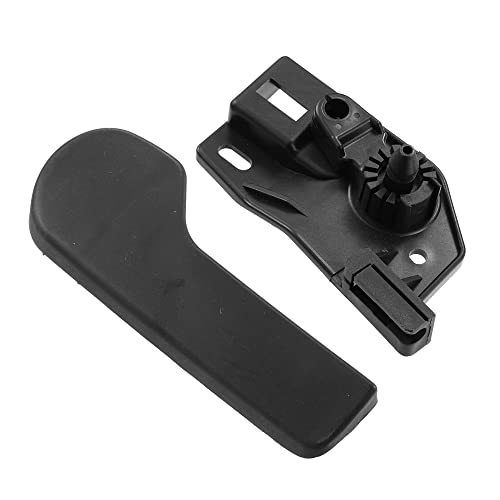 X AUTOHAUX 1 Set Hood Release Handle Assembly 1J1823633A 1J1823533C for VW Jetta MK4/Bora 1999-2005 for Skoda Fabia 2000-2015