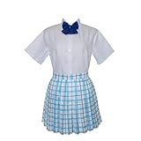 Titulow A Silent Voice Shouko Nishimiya Dress Cosplay Costume (Female XXS) White