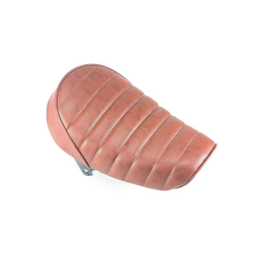 Siège moto marron étanche en cuir PU rétro pour Monkey Bike Z50