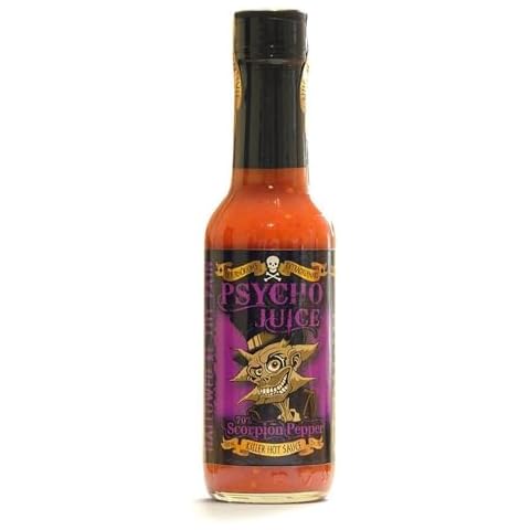 Psycho Juice Hot Chili Sauce 70% Scorpion Pepper Cover