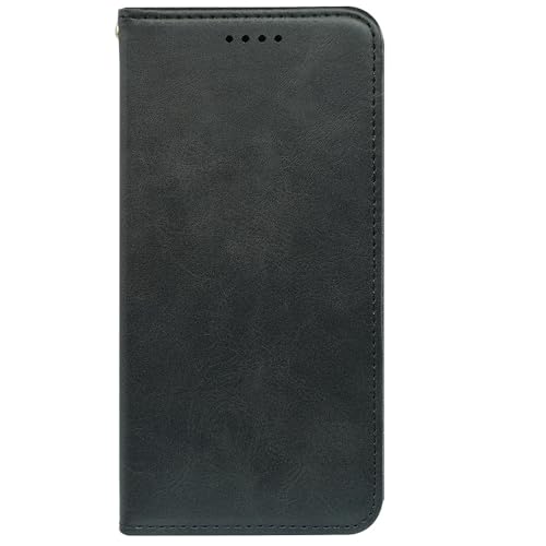 CYBERGARAGE�EFor Blackview WAVE 7C�p�蒠�^ �J�o�[ PU���U�[ �蒠�^PU���U�[�P�[�X �X�^���h�@�\ �J�[�h���[ For �u���b�N�r���[(�u���b�N)