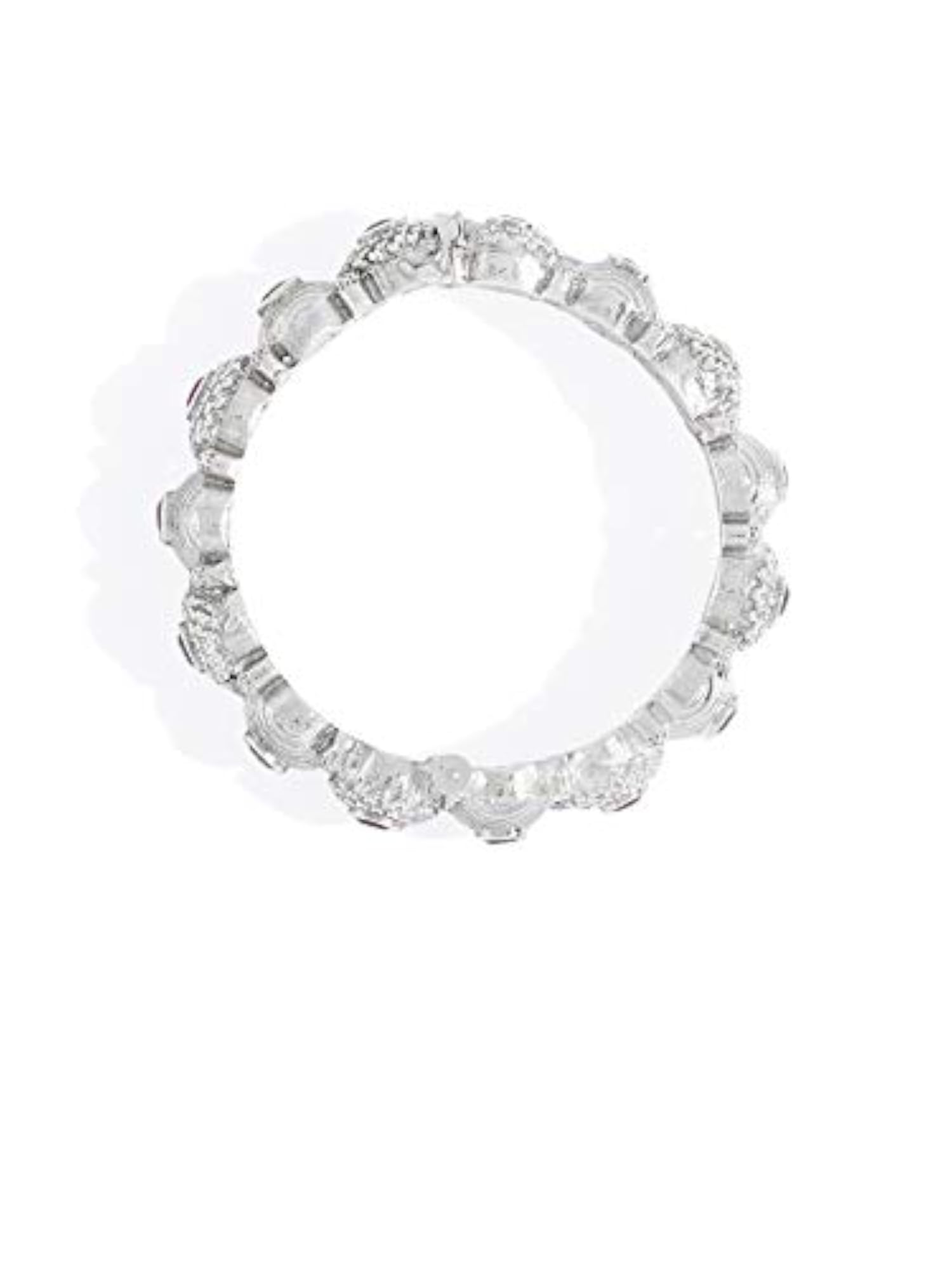 Silver Kada Bangles (Size 2.6), Navratri Jewellery