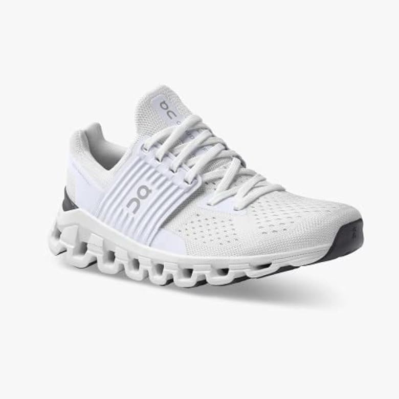 ON Men's Cloudswift Sneakers, All White 