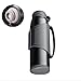 Bouilloire Isolée en Acier Inoxydable BWBZ 316 Thermos De Vide Sortie d'eau Annulaire À 360 ° Poignée Courbée Couvercle Intérieur Décomposé, Isolation De 36 Heures Convient Aux Voyages en Extérieur
