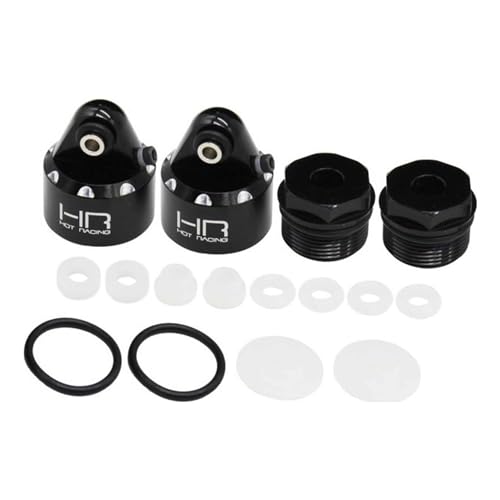 Hot Racing MXX156AX01 Aluminum Bleeder Shock Caps Cartridge Maxx