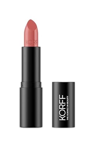 Korff Szminka Lumi-mat, intensywny kolor i doskonała przyczepność, kremowa konsystencja, z kolagenem, kwasem hialuronowym i witaminą E, 02 Nude, 4,2 ml