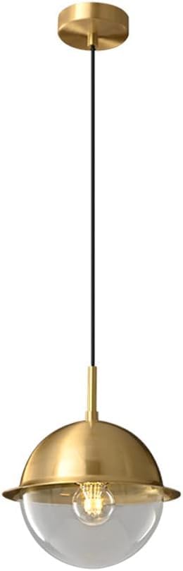 Suspension en Laiton QTHWB lustre en verre pour sublimer un îlot central