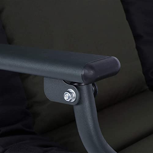 Carp Chair Height Adjustable Model Fishing Chair Armrest Foldable Comfortable Folding Chair Extra Height Adjustable Camping Chair with Sponge Cushion for Fishing Carp Fishing 360 kg - Image 6