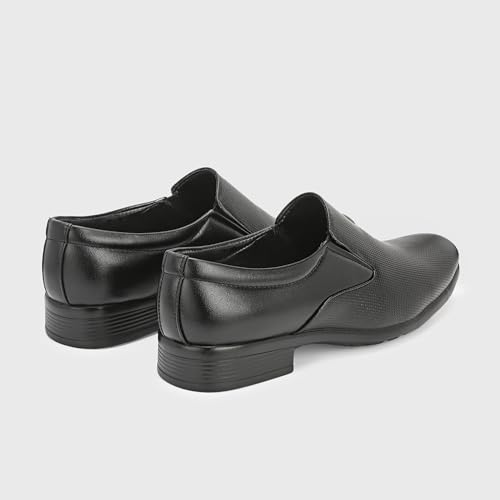 Image of Centrino Formal Shoes for Men | Lightweight Comfortable Office Shoes for Man Stylish | Cushioned Insole Lace-Up Shoes for Men | Durable TPR Sole | Trendy Classic Design Footwear for Men (8114)