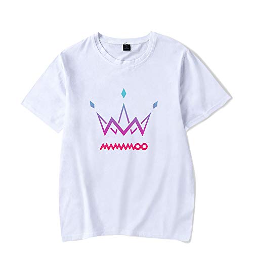 Photo de MAMAMOO T-Shirt Groupe Coréen à Manches Courtes Impression Solar Moon Byul Whee in HWA Sa Tshirt pour Hommes et Femmes