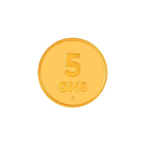 P.C Chandra Jewellers 24KT 999 Yellow Gold Coin - 5 Gram