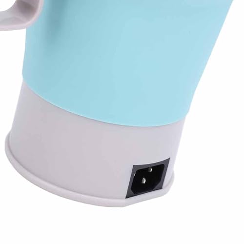 Chaleira Elétrica Dobrável, Panela Leve e Portátil para Viagens, Aquecimento Rápido, Voltagem Dupla,