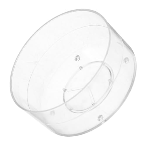 TOPPERFUN 100piezas Vasos Redondos Transparentes para Velas Portavelas De Plástico Decoración De Hogar Candelabros De Plástico