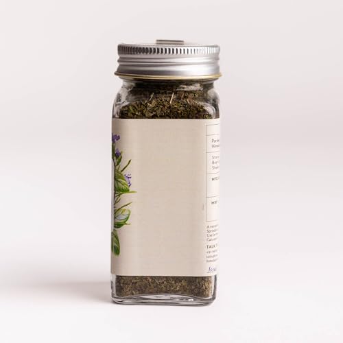 Image of Himalayan Haat Italian Herbed Seasoning Salt - All Natural Himalayan Pink Salt with Mixed Herbs | Perfect for Pasta, Pizza & Bakes | 65g