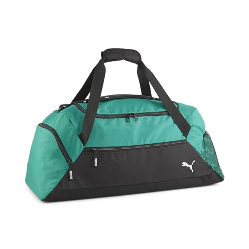 Puma teamGOAL Teambag M, Bolsa de Deporte, Verde (Spot Green-Puma Black), OSFA
