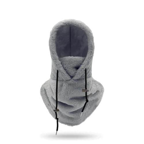 Bonnet chaud cache-cou femme homme cagoule ski masque polaire outdoor