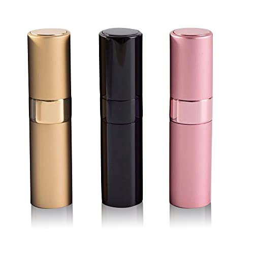 JARAGAR Parfümzerstäuber, Parfümzerstäuber Nachfüllbar, 3-teiliges tragbares 8-ml-nachfüllbares Parfümspray, Parfümzerstäuber Nachfüllbar, Pumpen-Transferwerkzeug für Reisen, Frauen und Männer Cover