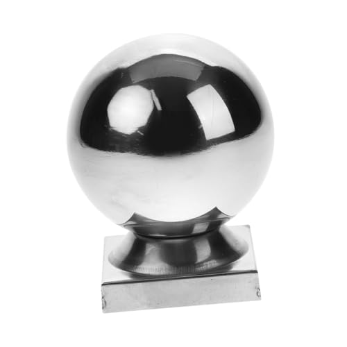 NUOBESTY Tapón de Bola para de Bandera Inoxidable de Tapa Decorativa Resistente para Barandillas Vallas y Puertas Fácil Instalación Accesorio Versátil para Exteriores