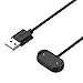 Charging Cable Compatible with Amazfit T-Rex 2/GTS 3/GTR 3/GTR 3 Pro Charger,3.3ft USB Cable Portable Cord Magnetic Charger Smartwatch Accessories for Amazfit GTS 3 Charger Cable (Black)