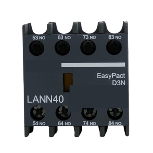 Module de contact auxiliaire D3N LANN40N bloc 4 NO pour remplacement contacteur LAEN40N