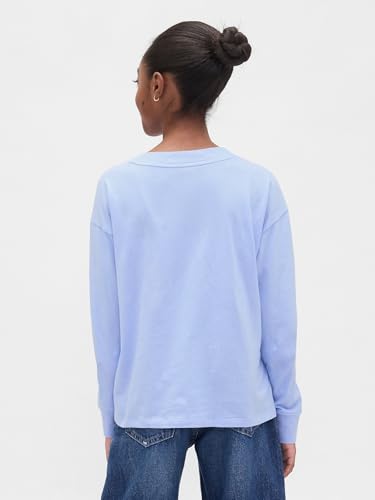 Image of Gap Girls' Long Sleeve Elevated Graphic