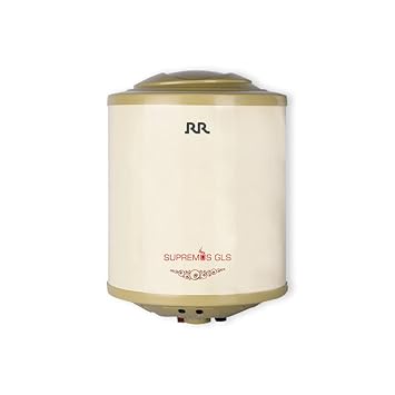 RR Appliance Supremus GLS Storage Water Heater With Multi Functional Safety Valve, Magnesium Anode Rod and 4-Star BEE Rating (6L Capacity, White)
