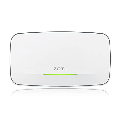 Image of Zyxel WiFi 6E AXE7800 Wireless Gigabit Pro Access Point | Tri-Band Operation | Smart Antenna | 2.5G Uplink | Mesh | PoE++ | Nebula Pro Pack [WAX640S-6E]