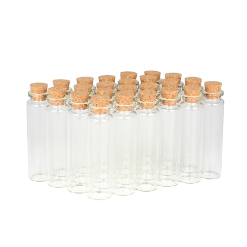 Magic Season Decorative Glass Bottles (24 Pcs / 0.68 fl oz.)