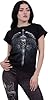 Spiral Direct Womens/Ladies Angel Sword T-Shirt (XXL) (Black) #1